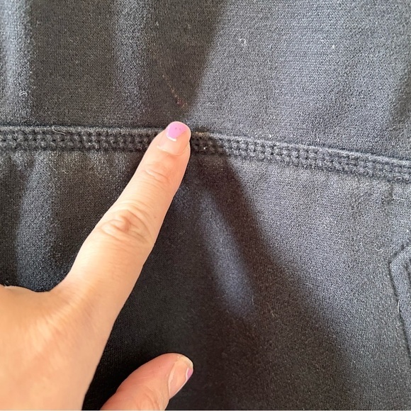 Lacrosse Unlimited Embroidered Hoodie Men Black Size Large - Picture 4 of 10